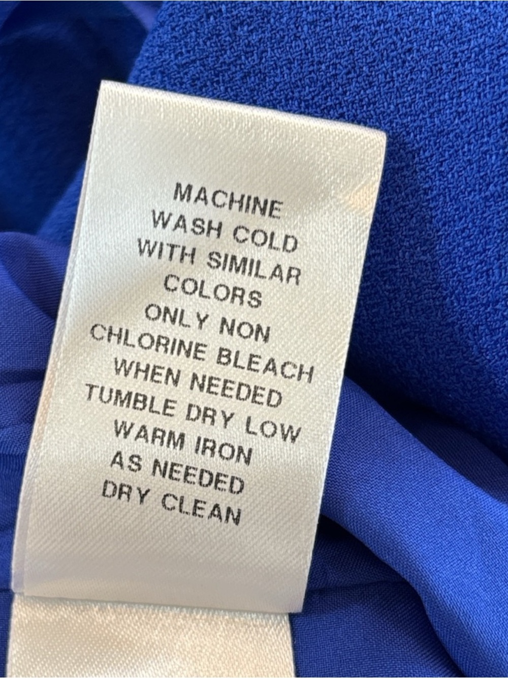 Maggy London Mirene Royal Blue Sleeveless Wrap Jumpsuit - Picture 6 of 7